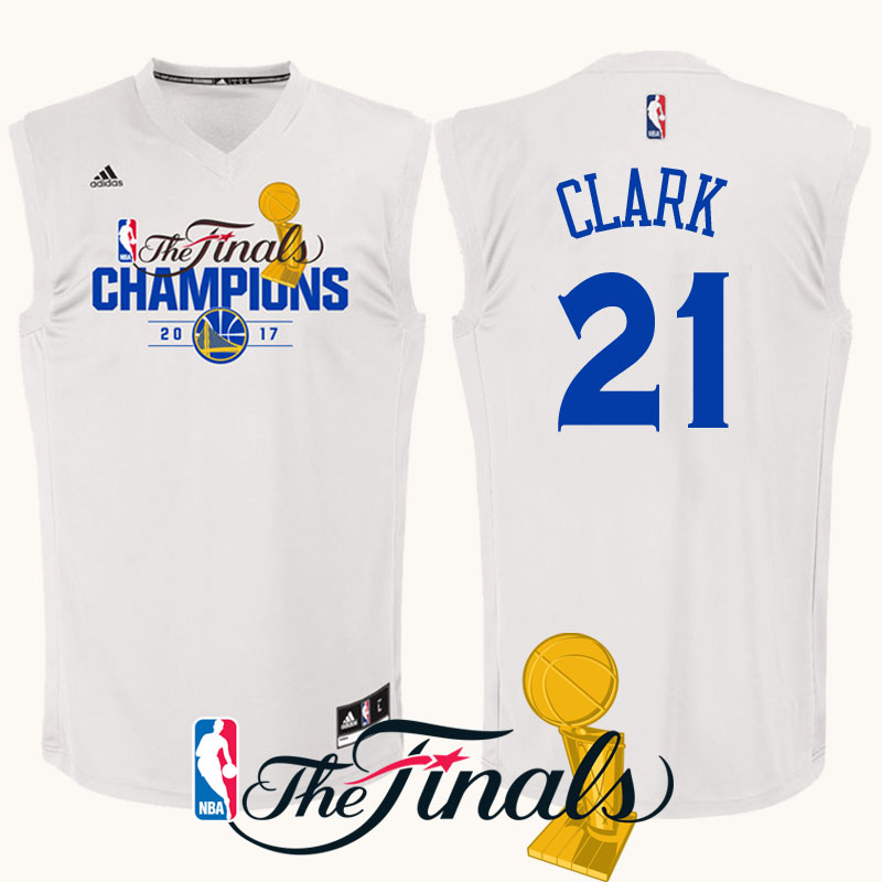 maglia zaza pachulia 27 finale campioni 2017 golden state warriors bianca