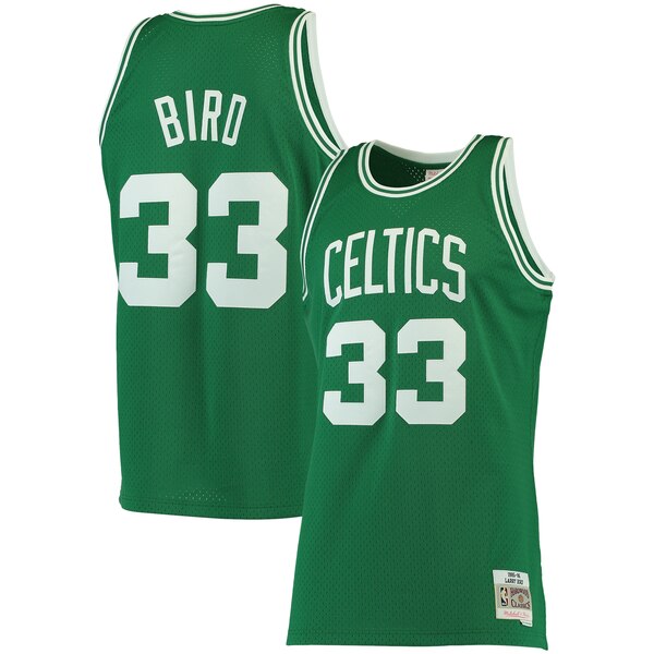maglia basket larry bird 33 2019-2020 boston celtics verde