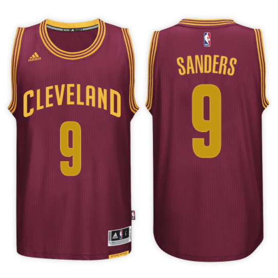 maglia larry sanders 9 2017 cleveland cavaliers rosso