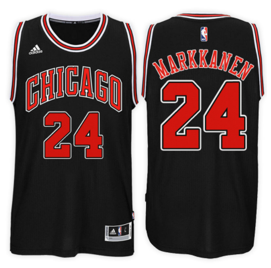 maglia lauri markkanen 24 2017 chicago nero