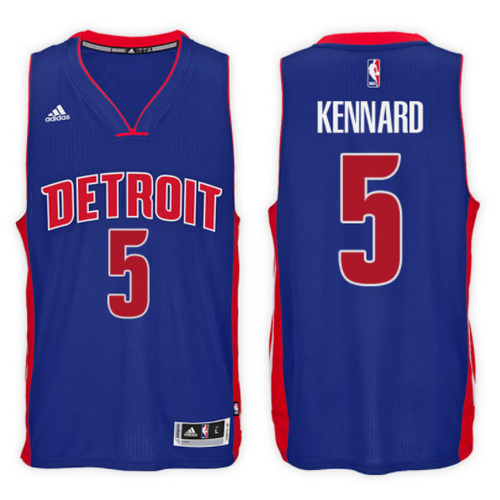 maglia basket luke kennard 5 2017 detroit pistons blu