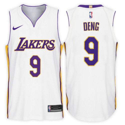 canotta luol deng 9 2017-2018 los angeles lakers bianca