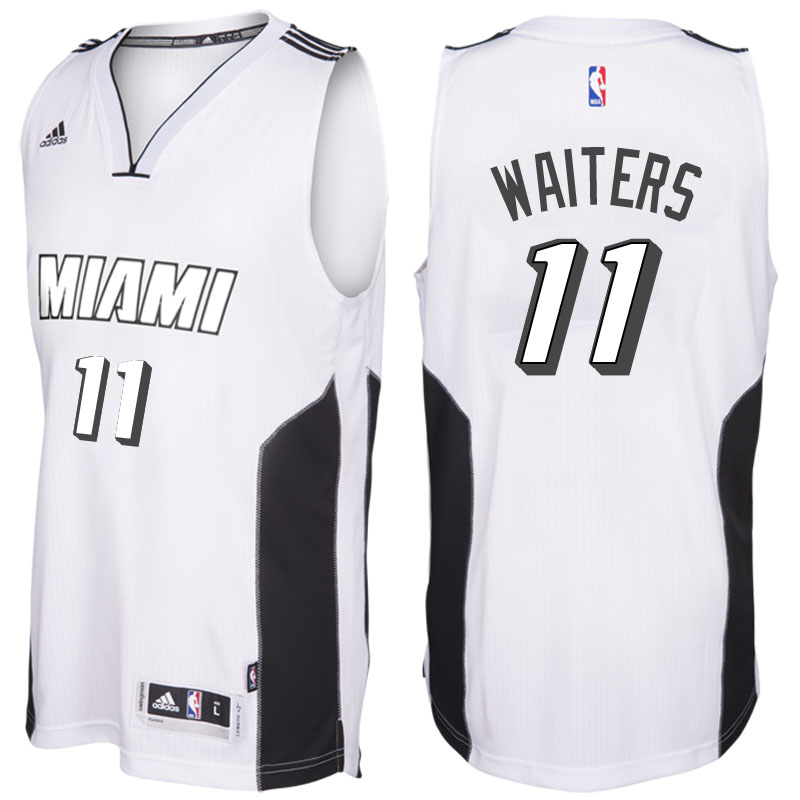 maglia miami heat con dion waiters 11 bianca