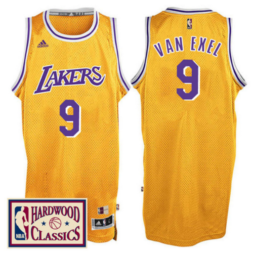 canotta nick van exel 9 2017 los angeles lakers giallo