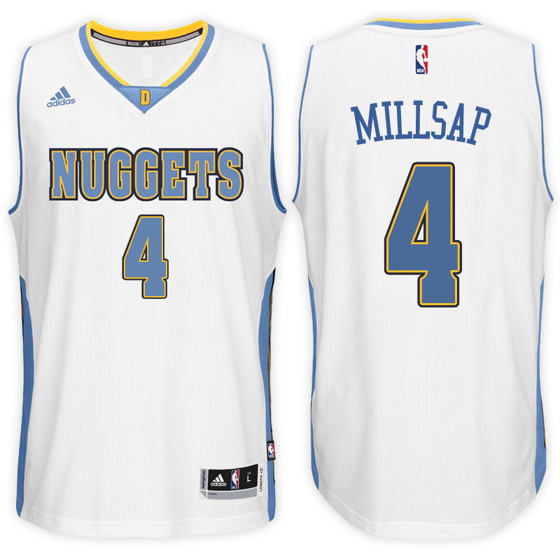 maglia paul millsap 4 2017 denver nuggets rev30 bianca