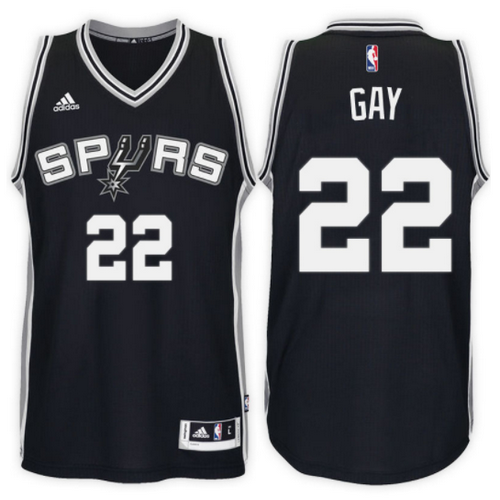 maglia basket rudy gay 22 2017 san antonio spurs nero