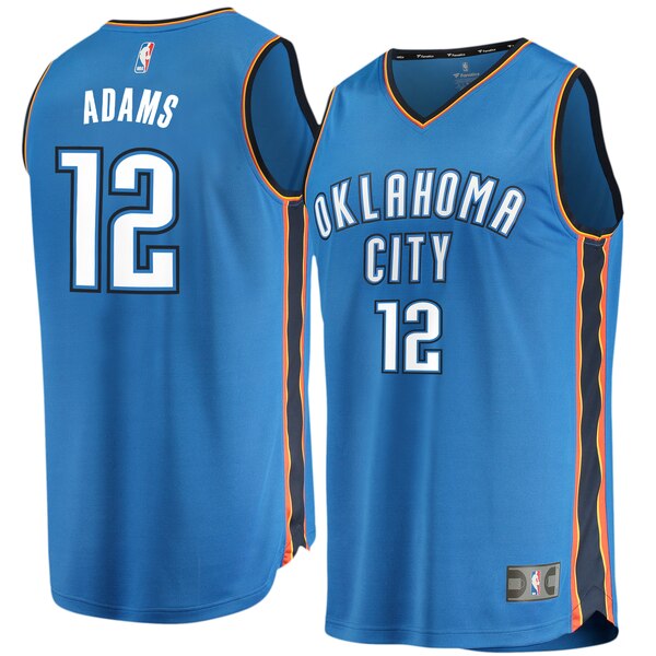 maglia steven adams 12 2020 oklahoma city thunder blu