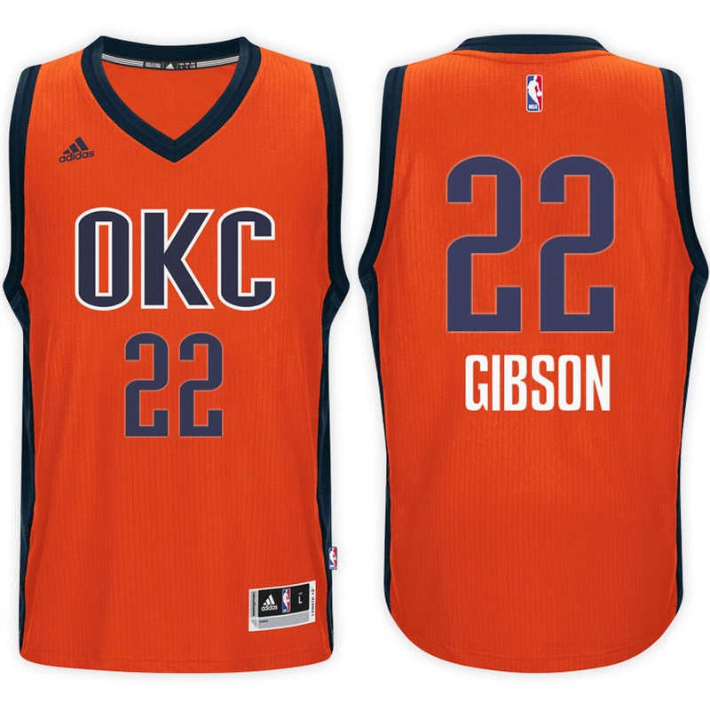maglia taj gibson 22 2017 oklahoma city thunder arancia