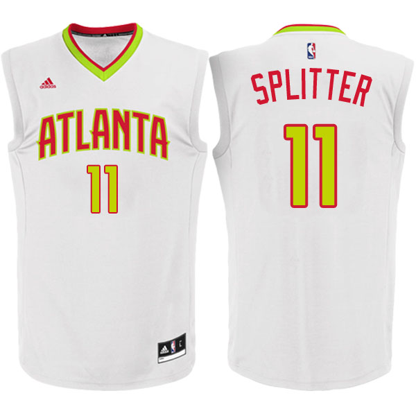 maglia nba tiago splitter 11 2017 atlanta hawks bianca