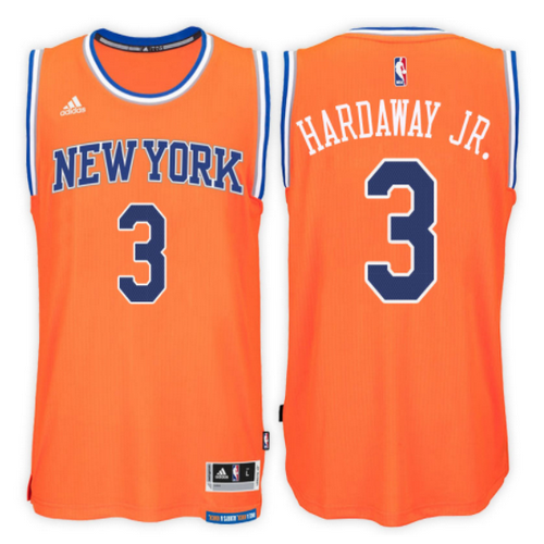 maglia nba tim hardaway jr. 3 2017 new york knicks arancia