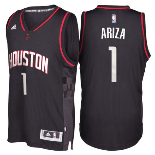 maglia trevor ariza 1 2017-2018 houston rockets nero