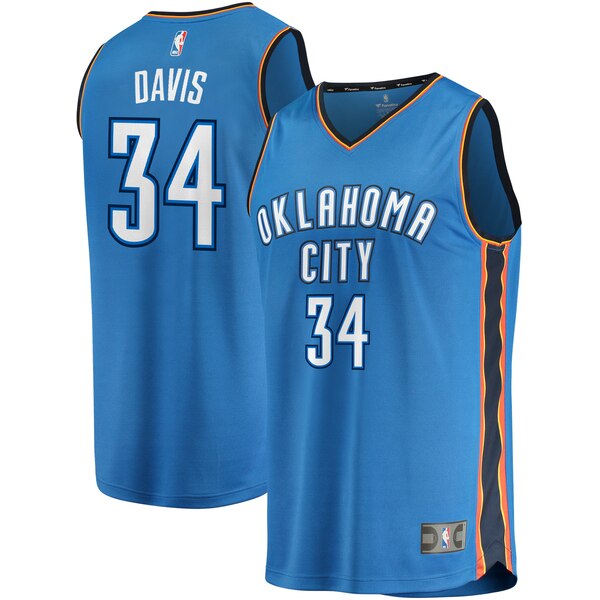 magliatyler davis 34 2020 oklahoma city thunder blu