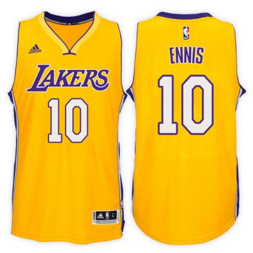 maglia tyler ennis 10 2017 los angeles lakers giallo