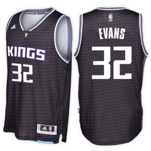 maglia tyreke evans 32 2017 sacramento kings nero