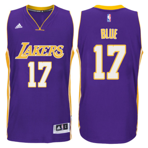 maglia vander blue 17 2017 los angeles lakers porpora