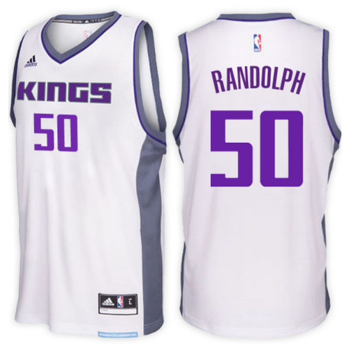 maglia zach randolph 50 2017 sacramento kings bianca