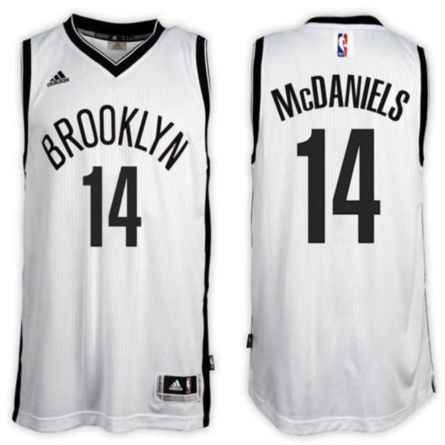 canotta nba k.j. mcdaniels 14 2017 brooklyn nets bianca