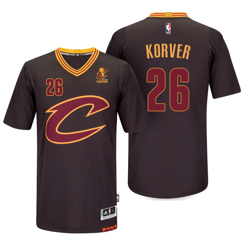 maglietta kyle korver 26 cleveland cavaliers nero