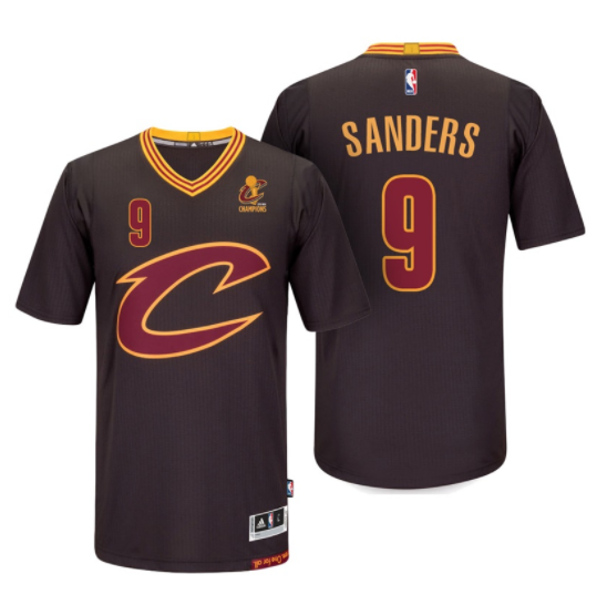 maglia larry sanders 9 2017 cleveland cavaliers nero