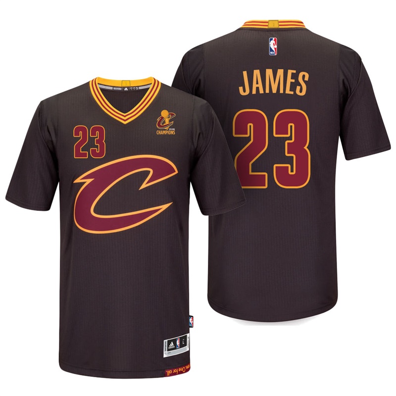 maglia basket lebron james 23 retro cleveland cavaliers nero