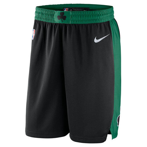 pantaloncini nba basket boston celtics 2017-2018 nero