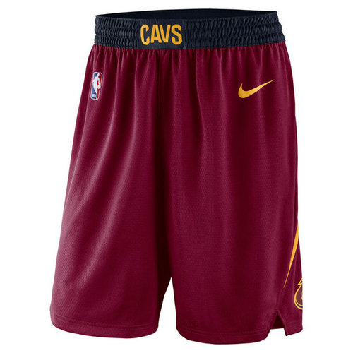 pantaloncini nba basket cleveland cavaliers 2017-2018 rosso