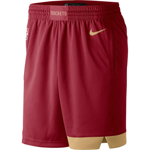 pantaloncini nba basket houston rockets 2018-2019 rosso