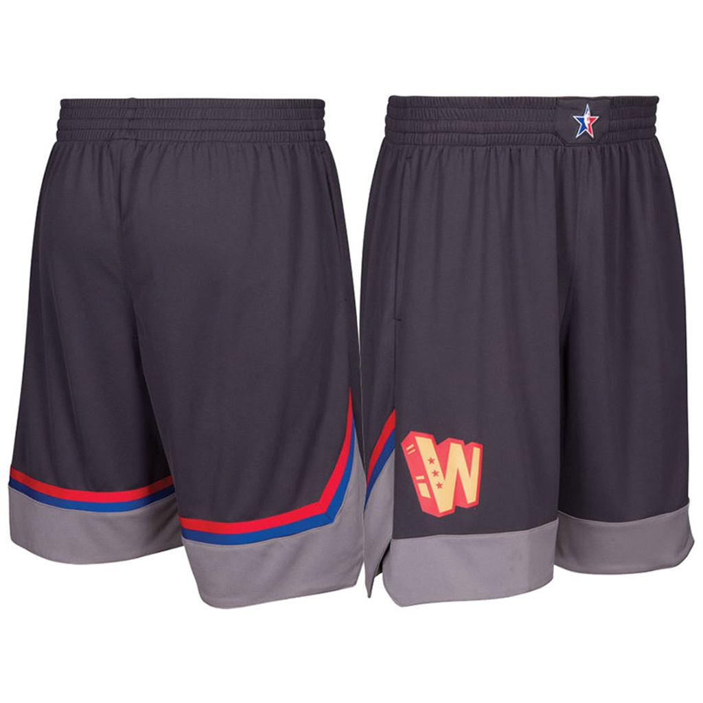 pantaloncini corti uomo basket nba all star 2017 marrone